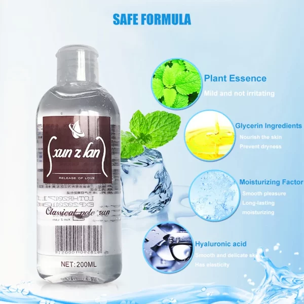 Water-soluble Personal Lubricants for Toys Gay Anal Sex Lubricant Vagina Massage Oil Adult Sex Product Lube Water Based Natural - Image 2