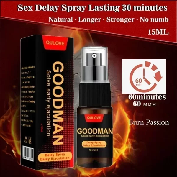 New Powerful Male Delay Spray Sex Time Prevention of Premature Ejaculation Sex Products Massage Man Lasting Long 60 Minutes9 - Image 2