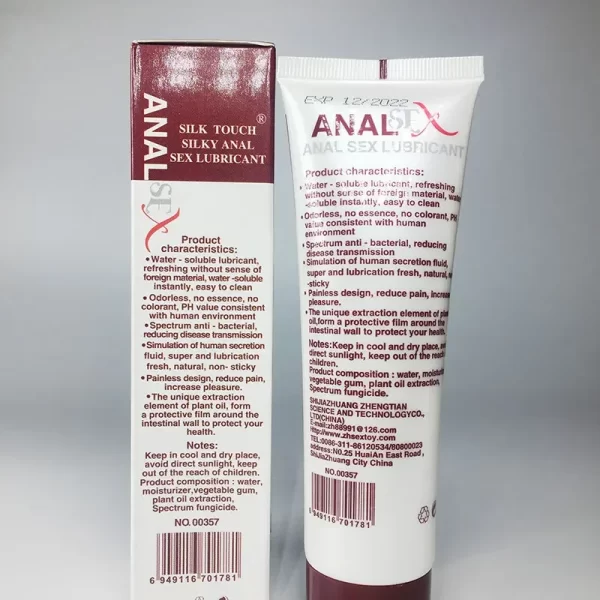 100ml Silk Anal Analgesic Grease Sex Lubricant Water-Based Pain Relief Anti-pain Gel Anal Cream Sex Oil for Adults Gay Women Men - Image 4