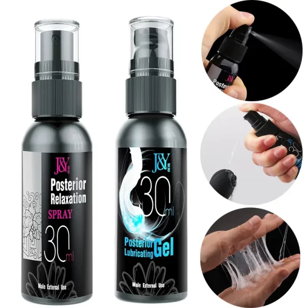 30ml Sex Lubricant Posterior Relaxation Spray/Gel Vaginal/Anal Water-Based Pleasure Enhancing Cream Sex Products for Adults