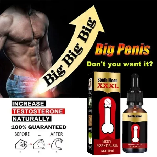 Male Products New Male Powerful Dick Massage Oil Penis Thickening Growth Male Big Dick Enlargment Liquid Cock Erection Sex Enla