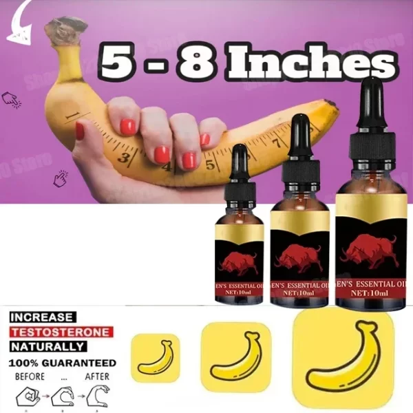 Strong Man Sex Oil sex Prolong Erections Penis Enlarger Retardant Spray Delay Ejaculation Sexual