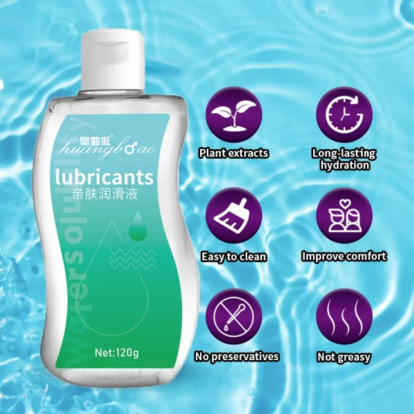 Silicone-base No Pain Anal Lube Gay Silicon Gel Grease Water Based Lubricants Masturbating Sex Products Intimate 120ml - Image 5