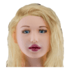 Kelly California blond seated inflatable blow job doll - Image 4