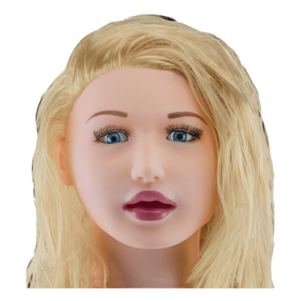 Kelly California blond seated inflatable blow job doll - Image 4