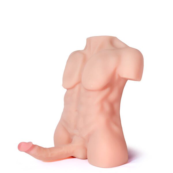 T263-7kg(15.4lbs)Hug Dick Male Sex Dolls Torso Dildo For Women|QSX - Image 3