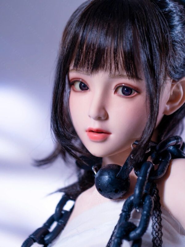 T941-40.5lb/77cm 2.1  AA Cup Flat Chest Mini Japanese Silicone Torso Sex Doll With Head– Portable. Discreet. and Affordable｜Bezlya Doll - Image 11