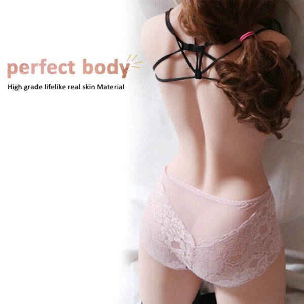 T576(52.9lb) Life-size sex doll torso with perky tits and slender waist - Image 9
