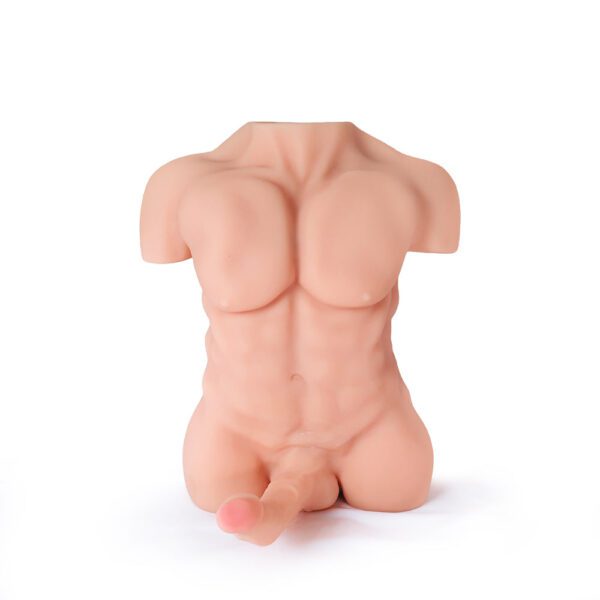 T263-7kg(15.4lbs)Hug Dick Male Sex Dolls Torso Dildo For Women|QSX - Image 2