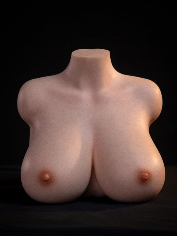B438-13.40LB Muse II Breast Sex Toy with Vagina Tunnel Silicone Male Masturbator | LoveNestle - Image 5