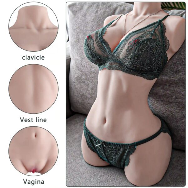 T514 (21.07lb) TPR Luxury Lifelike Sex Doll Torso For Man - Image 3