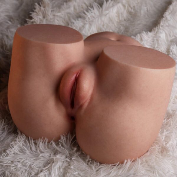 A433-16.54LB Lucy Silicone Realistic Pussy BBW Mini Sex Doll Bubble Butt Hip Toy| LoveNestle - Image 8