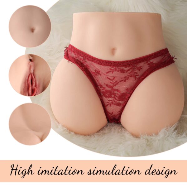 P572 (11.68lb) Huge Ass Sex Doll Torso Adult Robot Toy Male Masturbator - Image 3