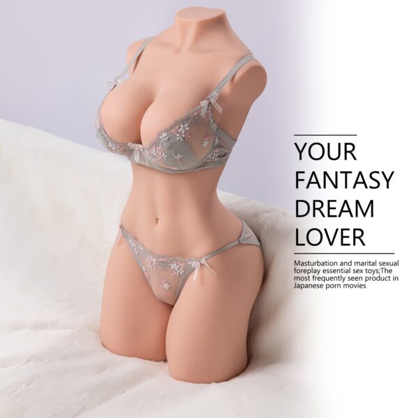 Stephanie(For EU Customers): 42.32lb Full Size Sex Doll Male Masturbator Torso - Image 3