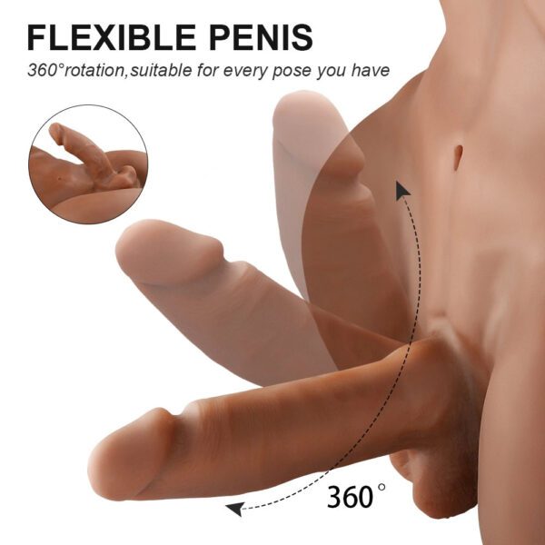 T525(16.1lb) 6.69inch Dildo Premium Femboy  toy masturbator Shemale -Lesbian Sex Dolls Torso Dildo&Trans male Sex Doll Torso | xingse - Image 4