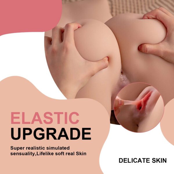 T507V- (70.54lb) LifeSize Vibrating & Sucking Best Robot Sex Doll Torso ｜Luxury Sexiest Stripper Plump Hot Sex Toy for Man - Image 5