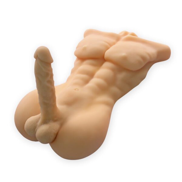 T527(15.4lb/53cm) Realistic Male Sex Dolls Torso Dildo For Women | JLY - Image 4