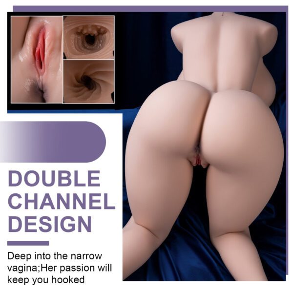 T712 (103lb/48.42inch) Big Breast BBW Human Size Torso Sex Doll ｜The Largest Luxury Sexiest Stripper Plump Hot Sex Toy for Man - Image 2