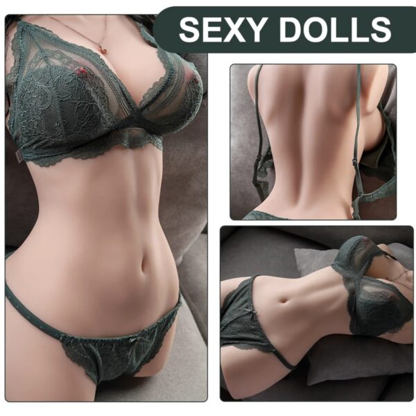 T514 (21.07lb) TPR Luxury Lifelike Sex Doll Torso For Man - Image 6