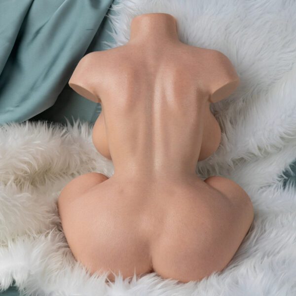T668-(9.6lbs) Mini Realistic Silicone Torso Super Realistic Female - Image 14