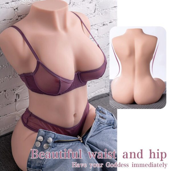 T520(43lb) Life-size Torso Sex Doll For Men|Realistic Torso Masturbator Toy - Image 8