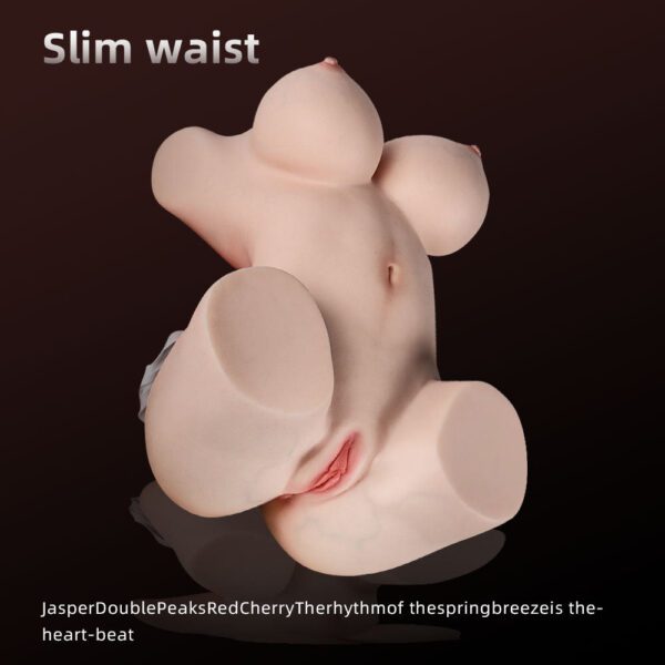 T67-29.8lbs｜19.7 inch Big Boobs Full Silicone Sex Doll Video Male Masturbator - Image 3