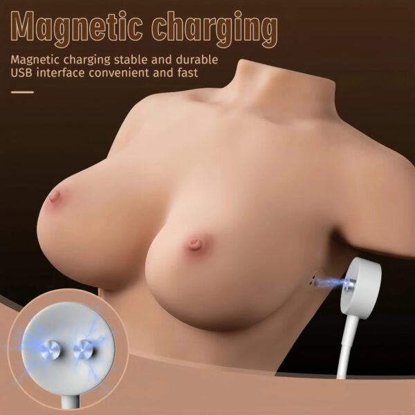 T642-(37.47lb)Luxury Robert robotic Sex Doll Torso With Vibrating and Sucking Pussy|Realistic Torso Masturbator For Men - Image 7