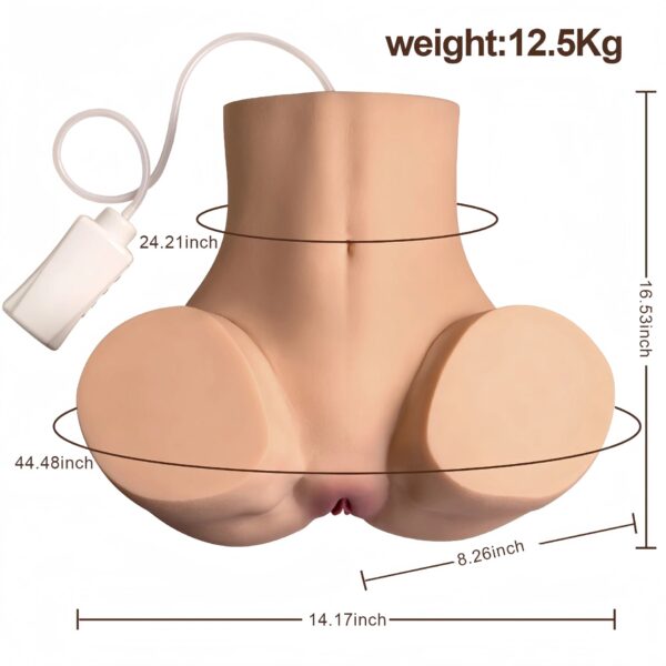 A51 (27.55lb) Big Ass Sex Doll&automatic pocket pussy | xingse - Image 10