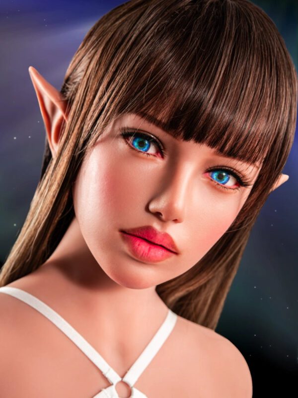 T691-(64.6lb) Andrea Anime Sex Doll Torso with Flat Chest|Silicone Head Torso Pro - Image 8