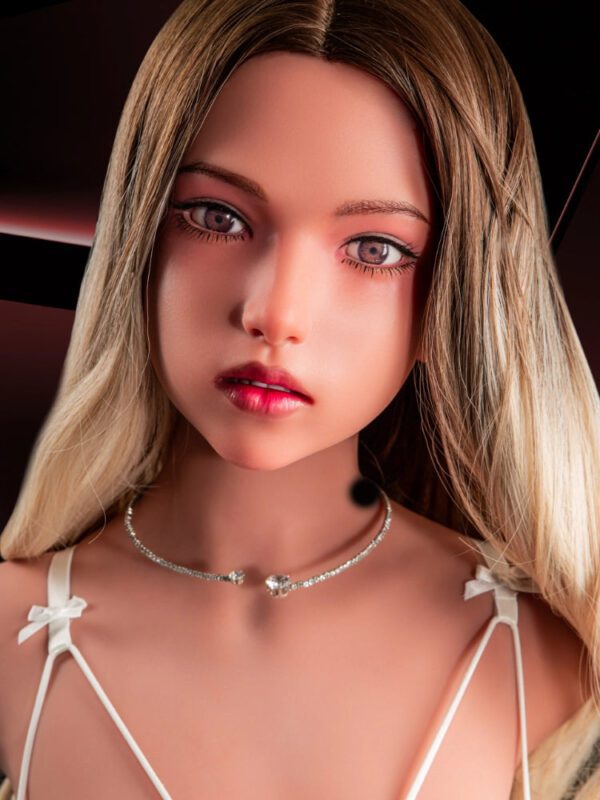 T692-(64.6lb) Grace Sex Doll Torso with Flat Chest|Silicone Head Torso Pro|Climax Doll - Image 4