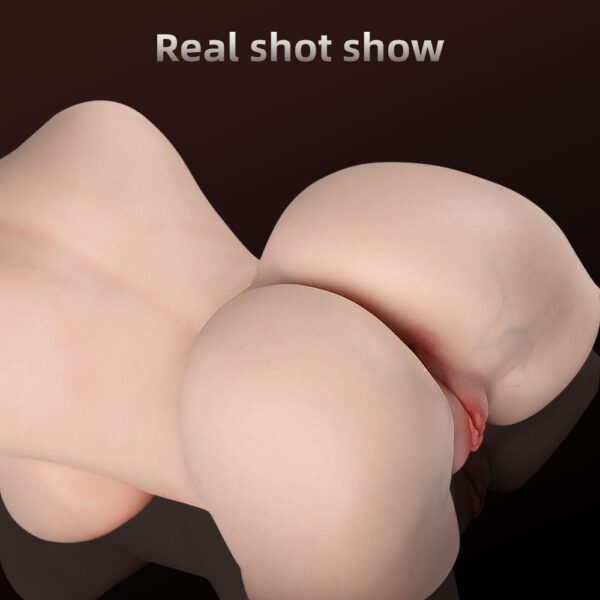 T67-29.8lbs｜19.7 inch Big Boobs Full Silicone Sex Doll Video Male Masturbator - Image 4