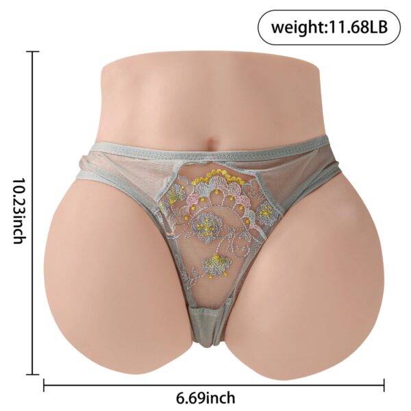 P572 (11.68lb) Huge Ass Sex Doll Torso Adult Robot Toy Male Masturbator - Image 9