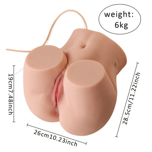 A536-(13.2lb)Sexy Ass Robot Torso with 3 functions:Sucking&Vibration&Exhaust - Image 2