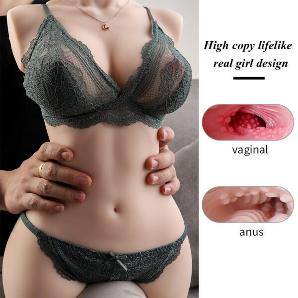 Heidi(For EU Customers): 19.16lb Realistic Torso Sex Toy with Pussy Ass Boobs - Image 3