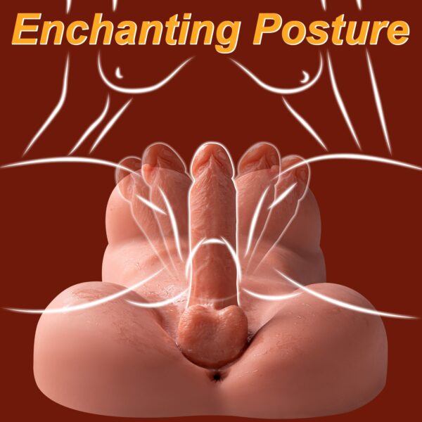 Bobbie(For EU Customers): 16.09lb Lifelike Trans Man Woman Torso Doll - Image 11