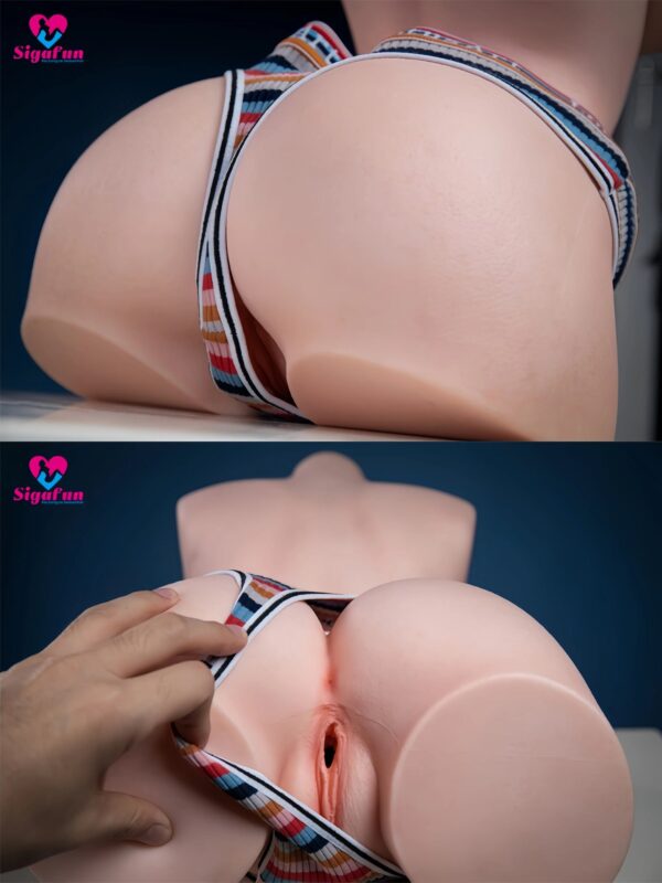 T63-(20.7lb)Lightweight Luxury Tiny Silicone Sex Doll Torso|Gel Breasts【Sigafun Doll】 - Image 7