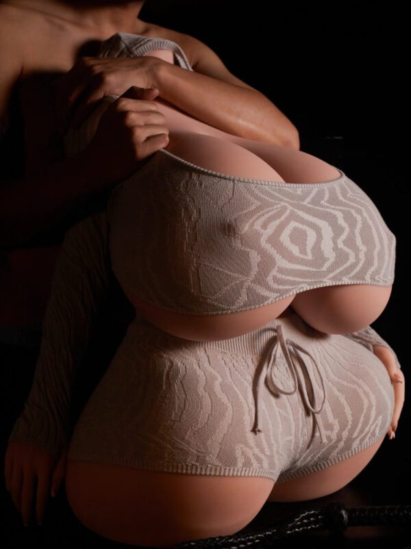 T908(94.8lbs)Cinnamon- SSBBW TPE Torso Sex Doll with Huge Breasts｜Climax Doll Classic - Image 8
