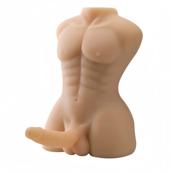 T557 (15.4lb) Gay Sex Doll Torso Dildo with Penis &Torso Male Sex Toy For Women | JLY - Image 2