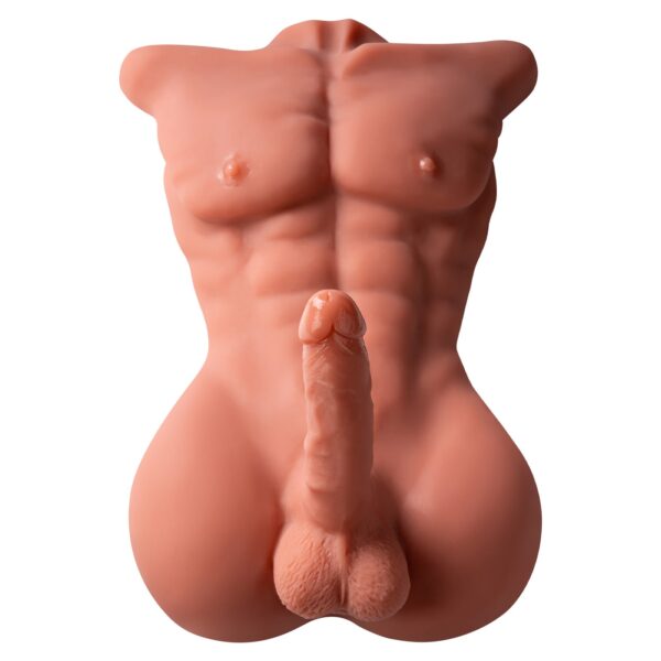 Oscar(For EU Customers): 16.75lb Sexy Male Torso Sex Doll with Dildo - Image 10