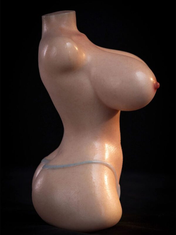 T434-2.69LB Orgasm I Silicone Male Masturbator Huge Breast Sex Toys for Men | LoveNestle - Image 3