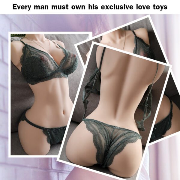 Heidi(For EU Customers): 19.16lb Realistic Torso Sex Toy with Pussy Ass Boobs - Image 6