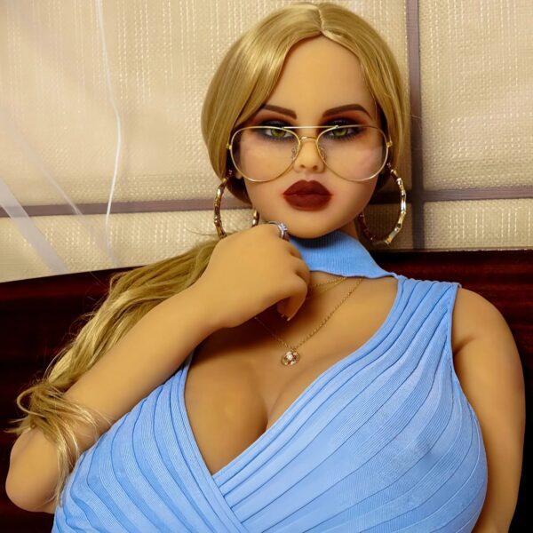 T598 (77lb)Life-size Round BBW Thigh Torso with TPE Head and Hands｜Plump Hot Busty Sex Dolls for Man｜Gel breasts - Image 3