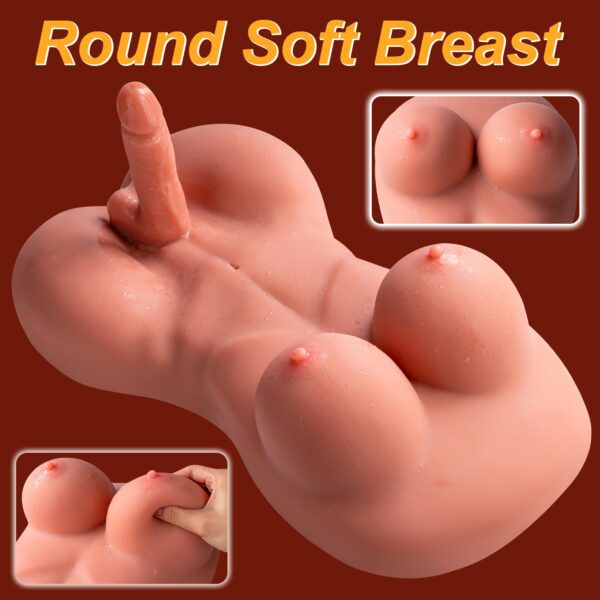 Bobbie(For EU Customers): 16.09lb Lifelike Trans Man Woman Torso Doll - Image 7