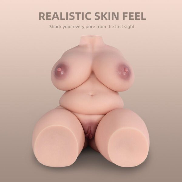 T205(41.22lb|53cm)Kana Fat Sex Dolls Belly Luxury Curvy Torso Doll - Image 3
