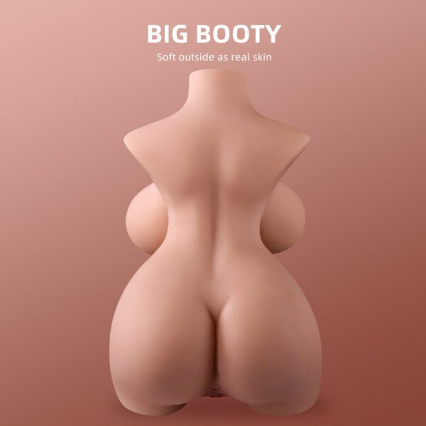 T258-6.61lb Big Boobs Mini Best Cheap BBW Sex Doll Torso|QSX - Image 5