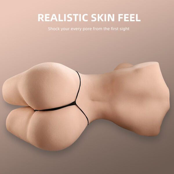 T505  Plus(89.28lb/70cm) Big Boobs and Juicy Ass Life Size Sex Torso With Slim Figure.Luxury Real Vagina & Anal Adult Love Doll Torso - Image 4