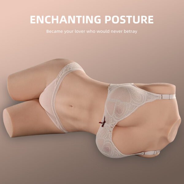 T505  Plus(89.28lb/70cm) Big Boobs and Juicy Ass Life Size Sex Torso With Slim Figure.Luxury Real Vagina & Anal Adult Love Doll Torso - Image 5