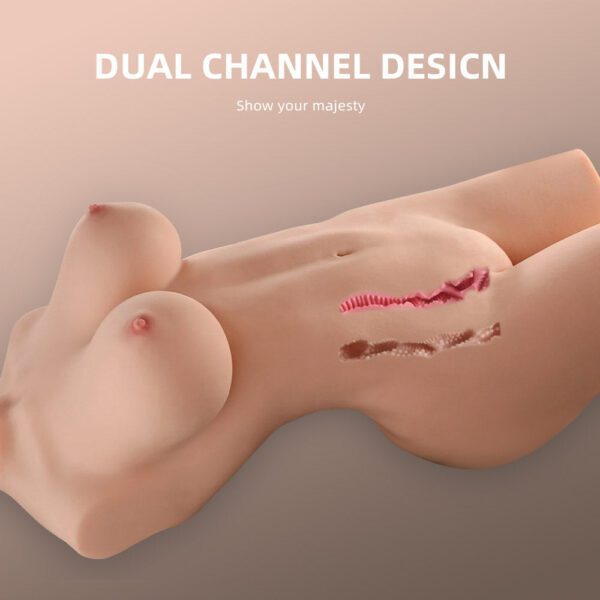 T505  Plus(89.28lb/70cm) Big Boobs and Juicy Ass Life Size Sex Torso With Slim Figure.Luxury Real Vagina & Anal Adult Love Doll Torso - Image 8