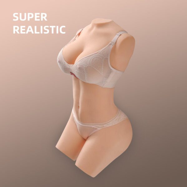 T505  Plus(89.28lb/70cm) Big Boobs and Juicy Ass Life Size Sex Torso With Slim Figure.Luxury Real Vagina & Anal Adult Love Doll Torso - Image 2
