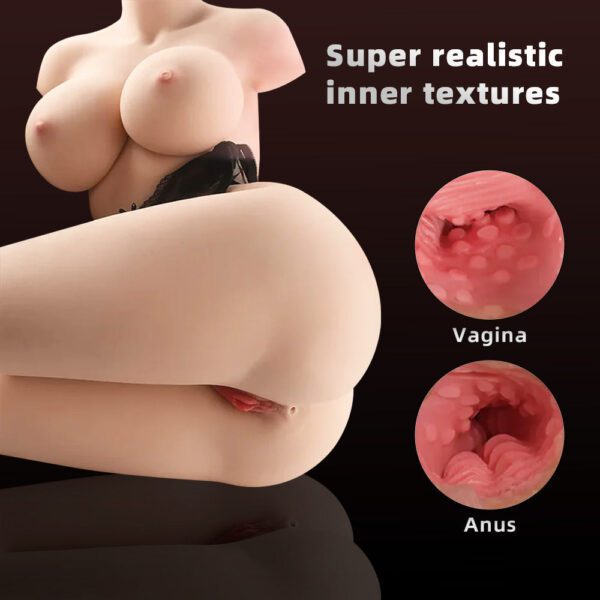 T523-(57lb) 80cm Lifelike Sex Doll Torso | Luxury Curvy Torso Doll - Image 14